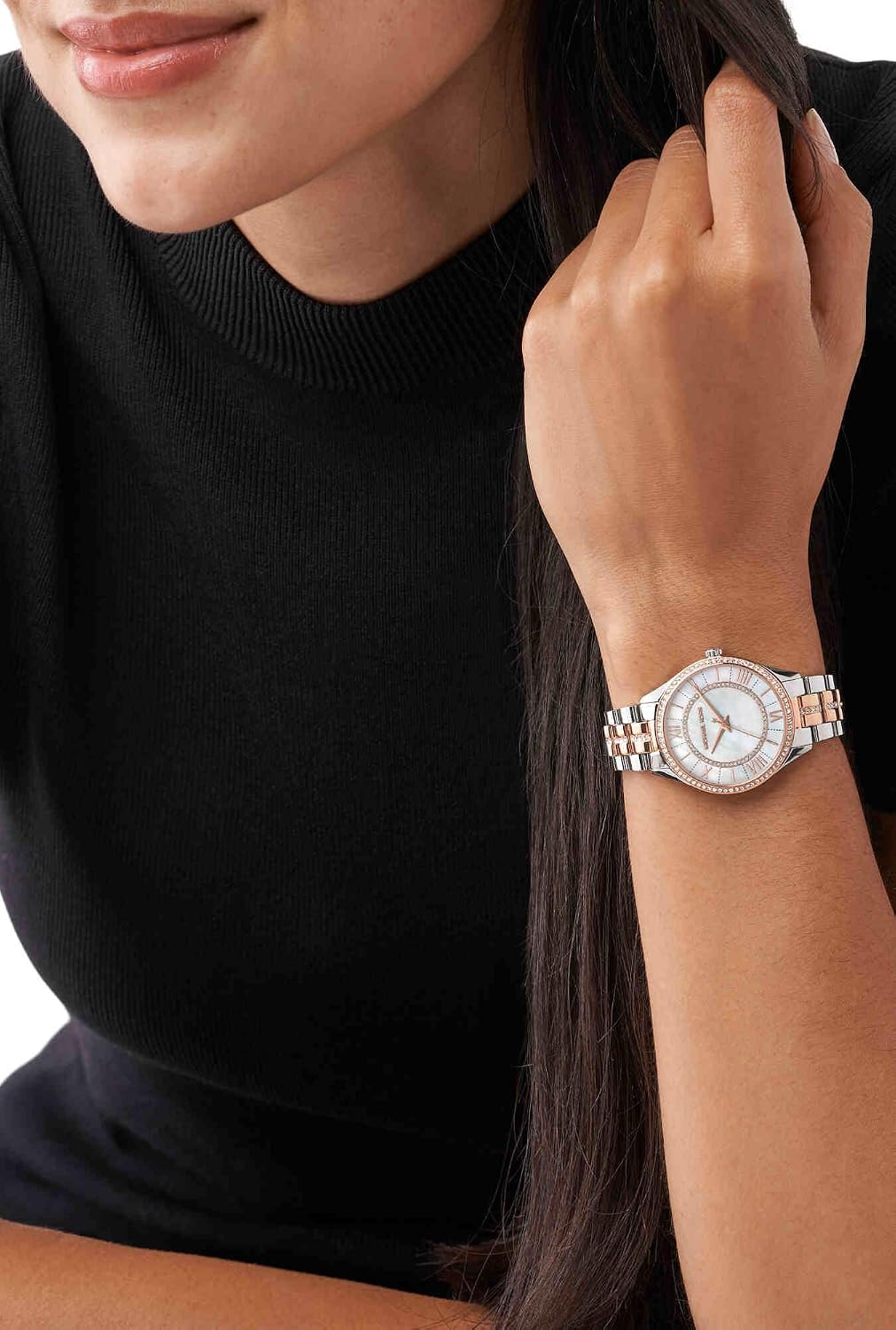 Michael Kors Lauryn Women's Watch, Stainless Steel Bracelet Watch for Women
