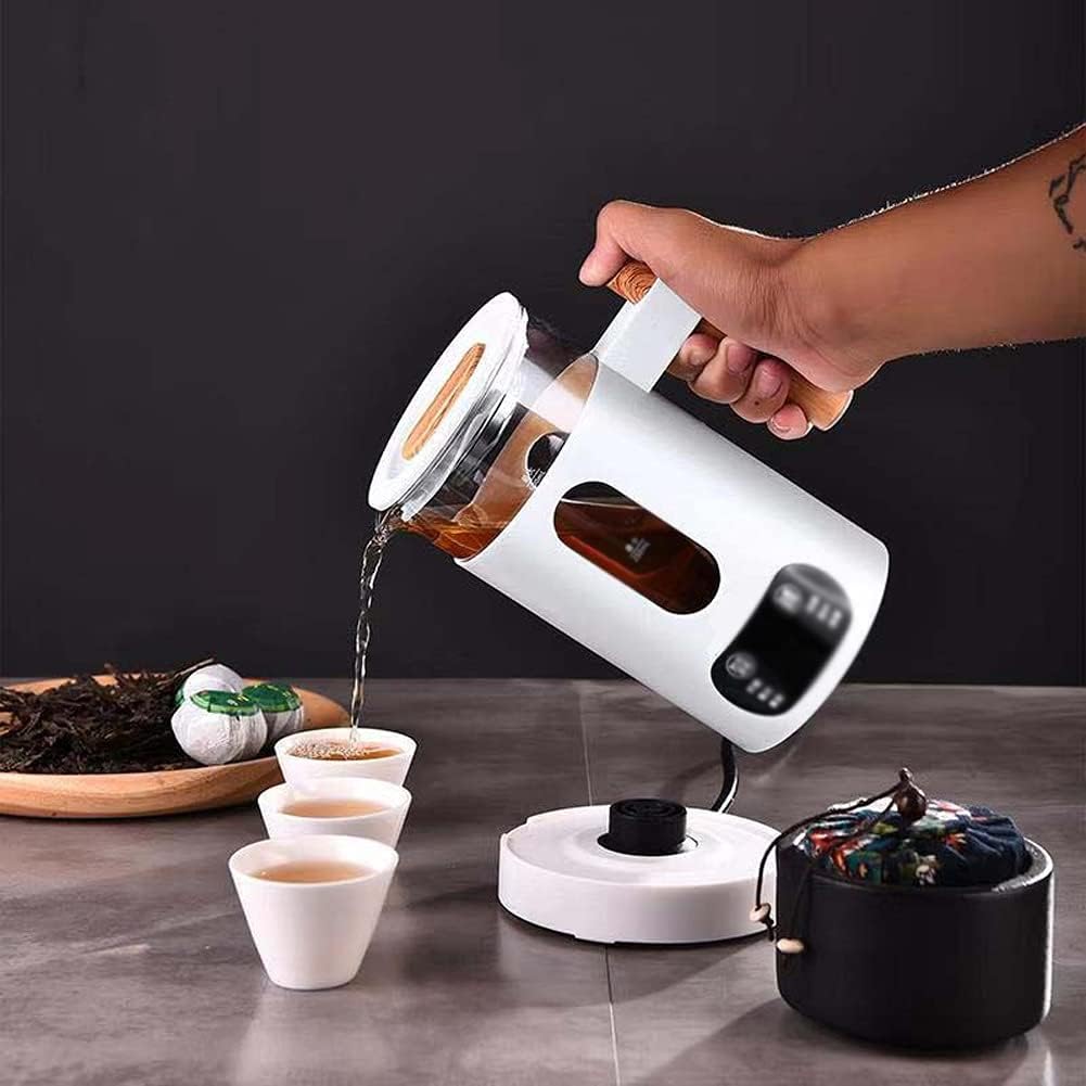 HBJWOV Travel Multi-function Electric Kettle Preserving Pot Glass Boiled Tea Pot Hot Water Bottle Warm Kettle