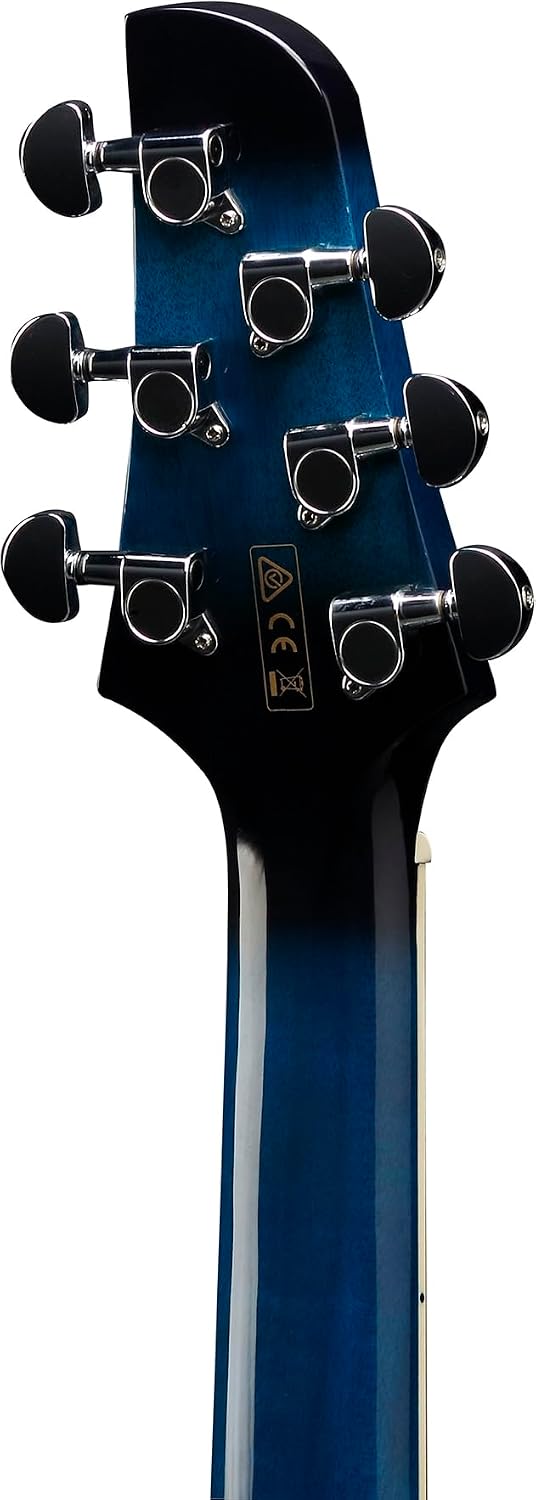 Ibanez TCY10E Talman Acoustic-Electric Guitar - Transparent Blue Sunburst Bundle with Case, Strap, D'Addario Strings, Picks, Austin Bazaar Instructional DVD, and Polishing Cloth