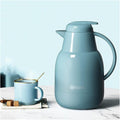 Electric Kettle Kettle Household Insulation Pot Glass Liner Kettle Make Tea Coffee Portable Travel Keep Warm Smart Water Kettle Tea Kettle,Blue,1.5L