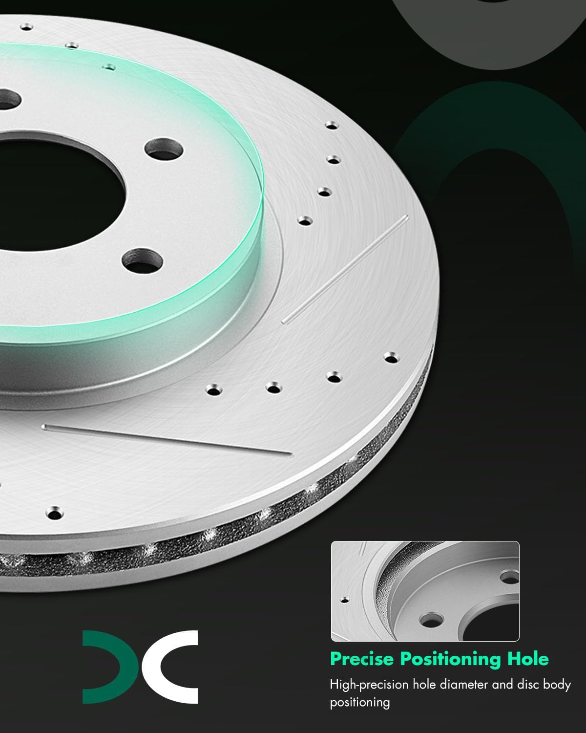 SCITOO Front 11.92' Brake Pads and Rotors Kits Fit For Ford For Escape 2005 2006 2007 2008 2009 2010 2011 2012,For Mazda Tribute 2005-2006 2008-2011,For Mercury Mariner 2005-2011