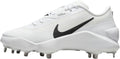 Nike Diamond Showcase MTL Baseball Cleats (White/Black)