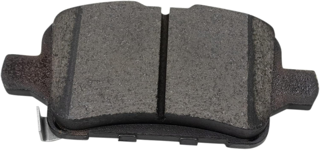 TRQ Front and Rear Ceramic Brake Pad and Rotor Set Compatible with 18-19 Chevrolet Equinox with 300 mm Diameter Front Rotors, 16-19 Chevrolet Malibu with Power Parking Brake