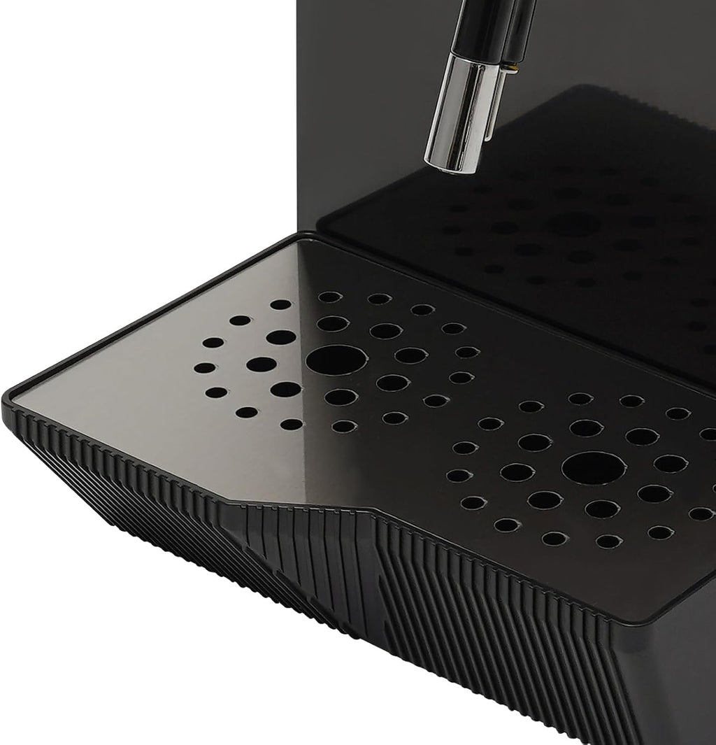 3000W Hot Water Machine, 3.2Gallons Stainless Steel Hot Water Dispenser with Timing Function, Temperature Control, Water Boiler for Bars, Restaurants, Cafes, Hotels (Black)