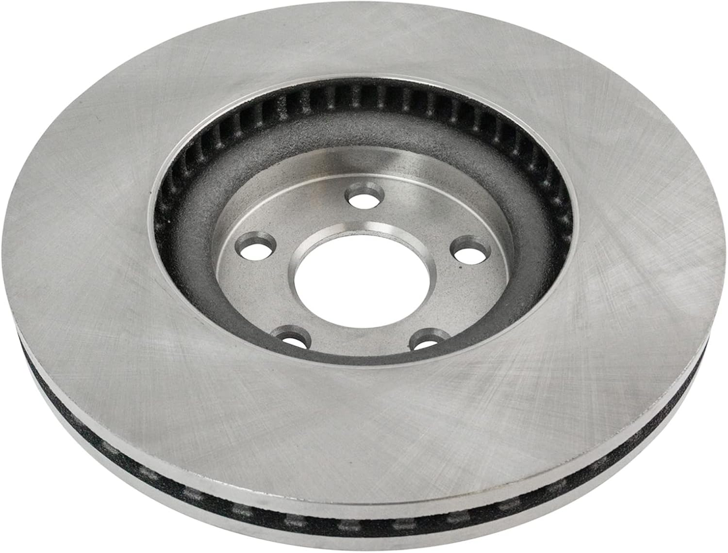 TRQ Front Brake Pad and Rotor Set Ceramic Vented Rotors Compatible with 2015-2020 Ford Edge