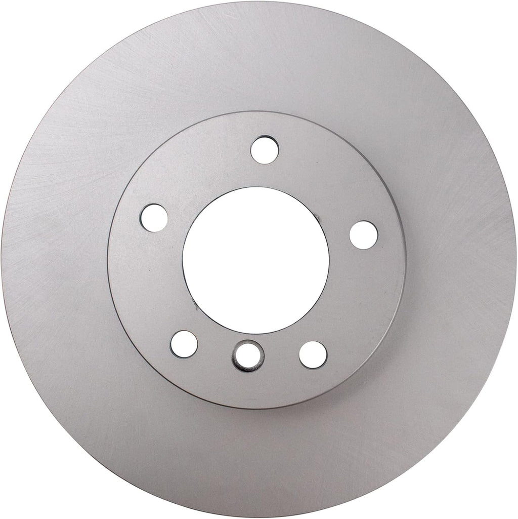 TRQ Front Brake Pad and Rotor Set Ceramic G Coated Vented Rotors Wear Sensor Compatible with 2007-2010 BMW 328i 2009-2010 328i xDrive