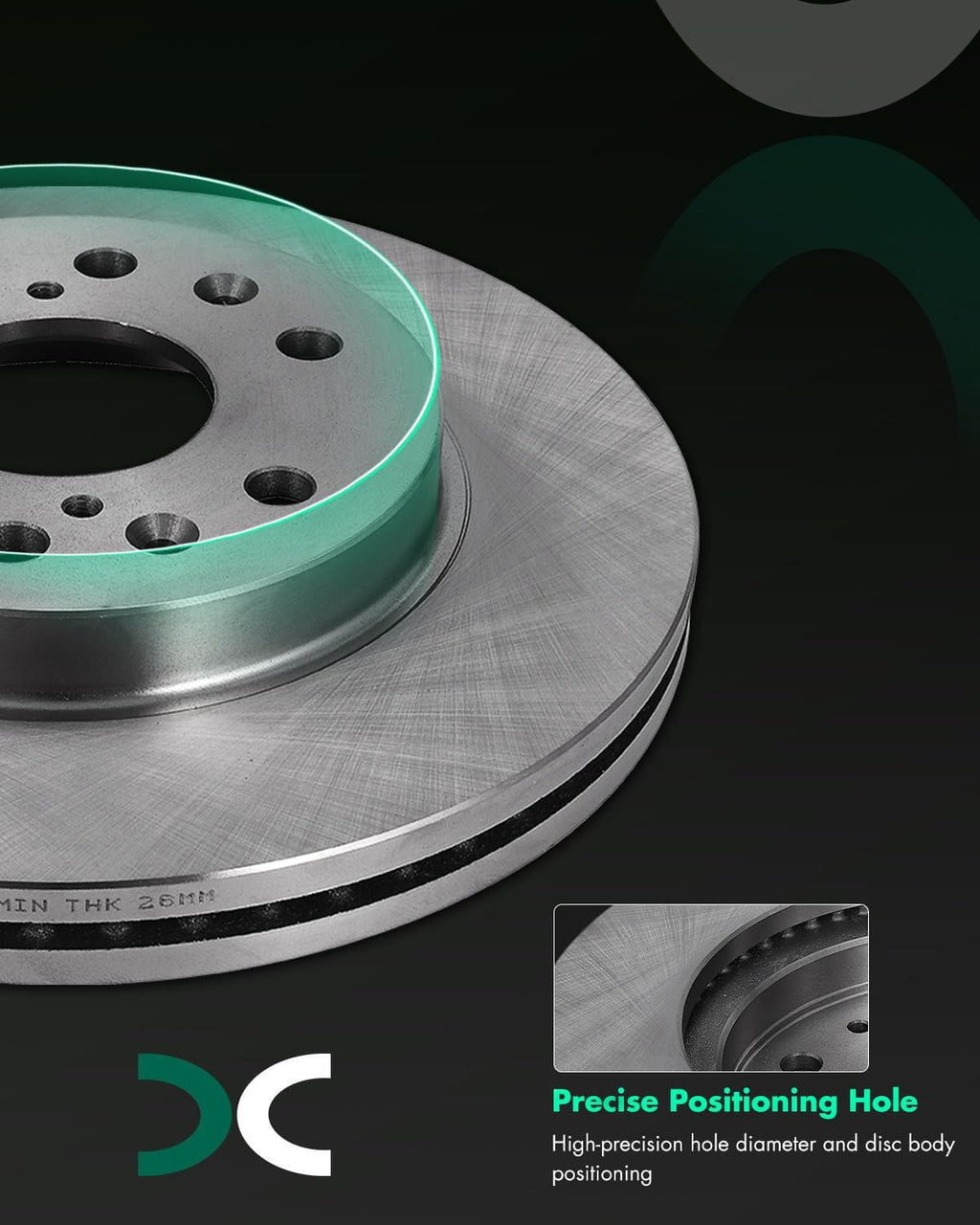 SCITOO Front 12.99' Brake Pads and Rotors Kits Fit For Cadillac 2007 2008 2009 2010 2011 2012 2013 2014 2015 2016 2017 2018 2019,For Chevrolet 2005-2019,For GMC 2005-2019