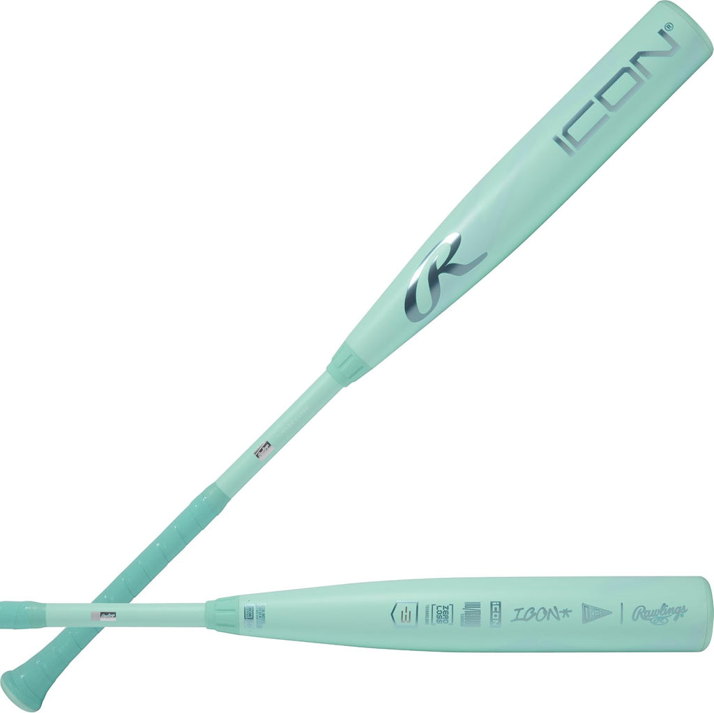 Rawlings | 2026 | ICON Baseball Bat | BBCOR | -3 Drop | 2 5/8' Barrel | 2 Pc. Composite