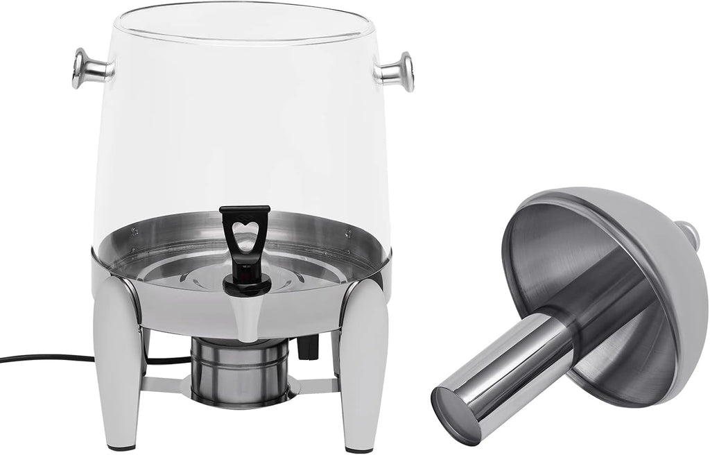 Hot Beverage Dispenser, 3.2 Gallon 12L Stainless Steel Coffee Urns Drink Dispenser for Hot & Cold Drinks, Hot Water Urn for Catering