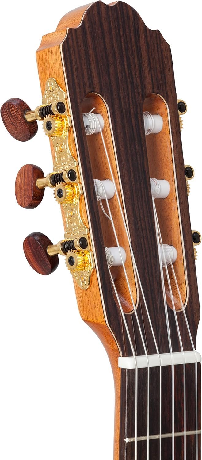Kremona F65CW – Acoustic/Electric Nylon String Guitar – Handmade in Europe – Padded Gig Bag Included