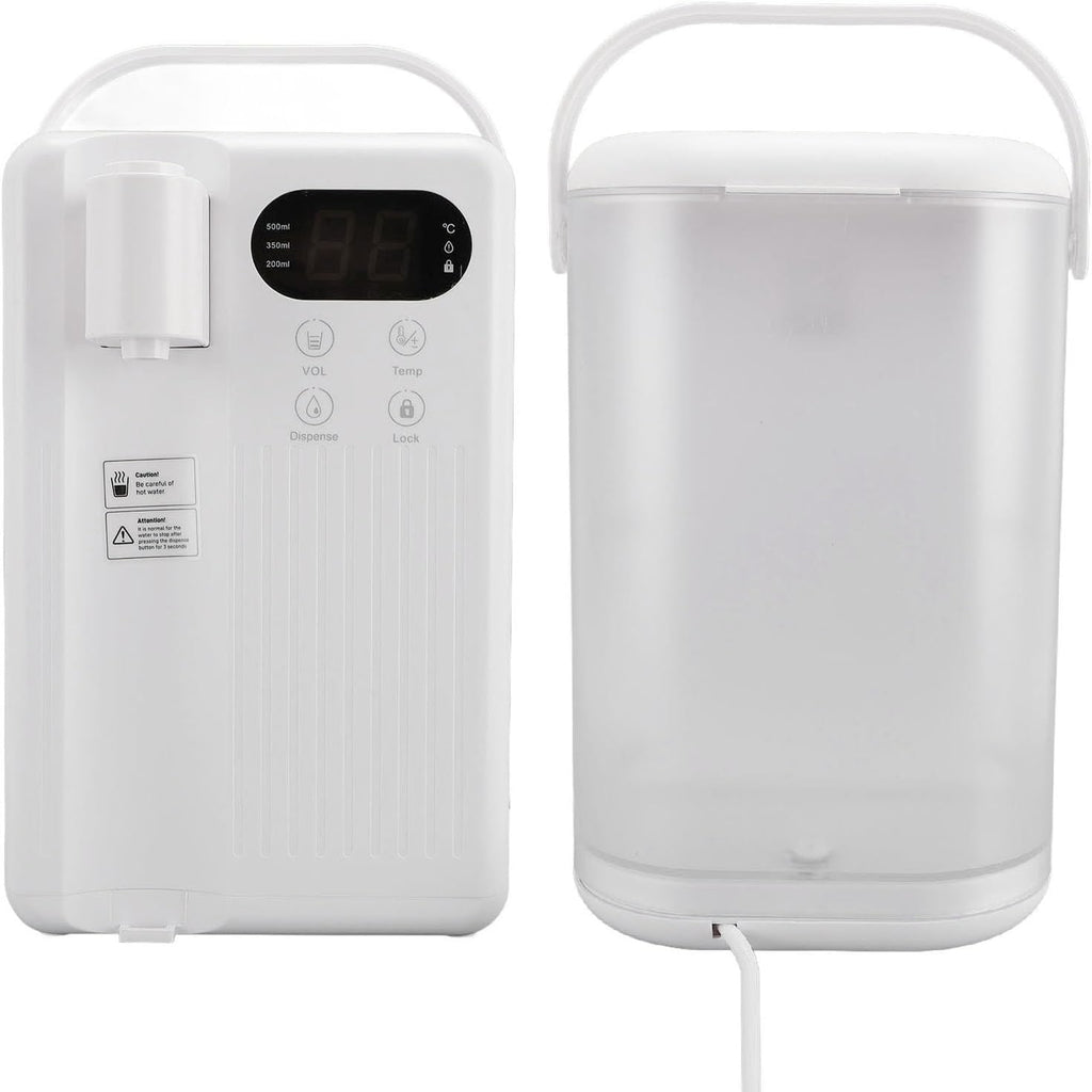 Instant Hot Water Dispenser, Electric Countertop Water Dispenser with Child Lock, 12 Temperature Fast Heating, Removable 3L Water Box (US Plug 110v)