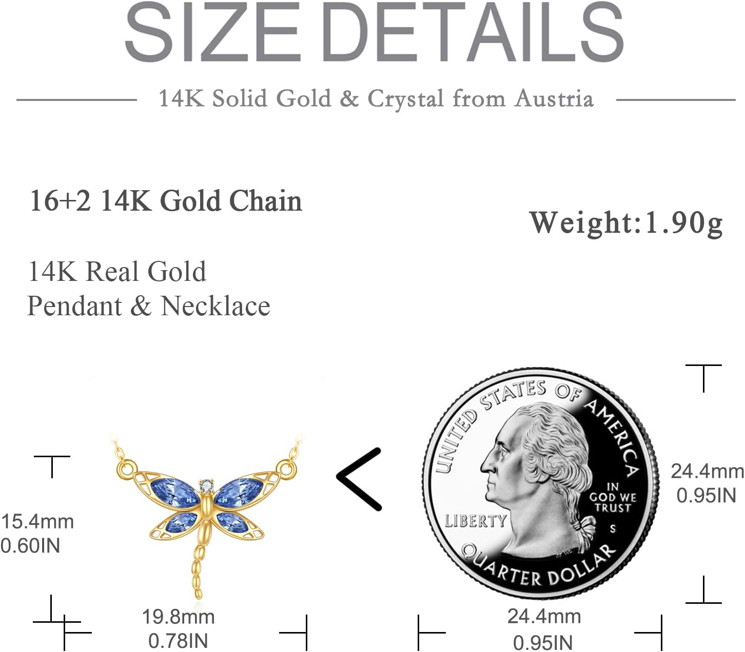 KECHO Christmas Gifts 14k Solid Gold Animals Necklace for Women Giraffe Bee Elephant Ladybug Koala Axolotl Horse Unicorn Cat Necklaces Pendant Jewelry Mothers Day Birthday for Mom Wife Friends