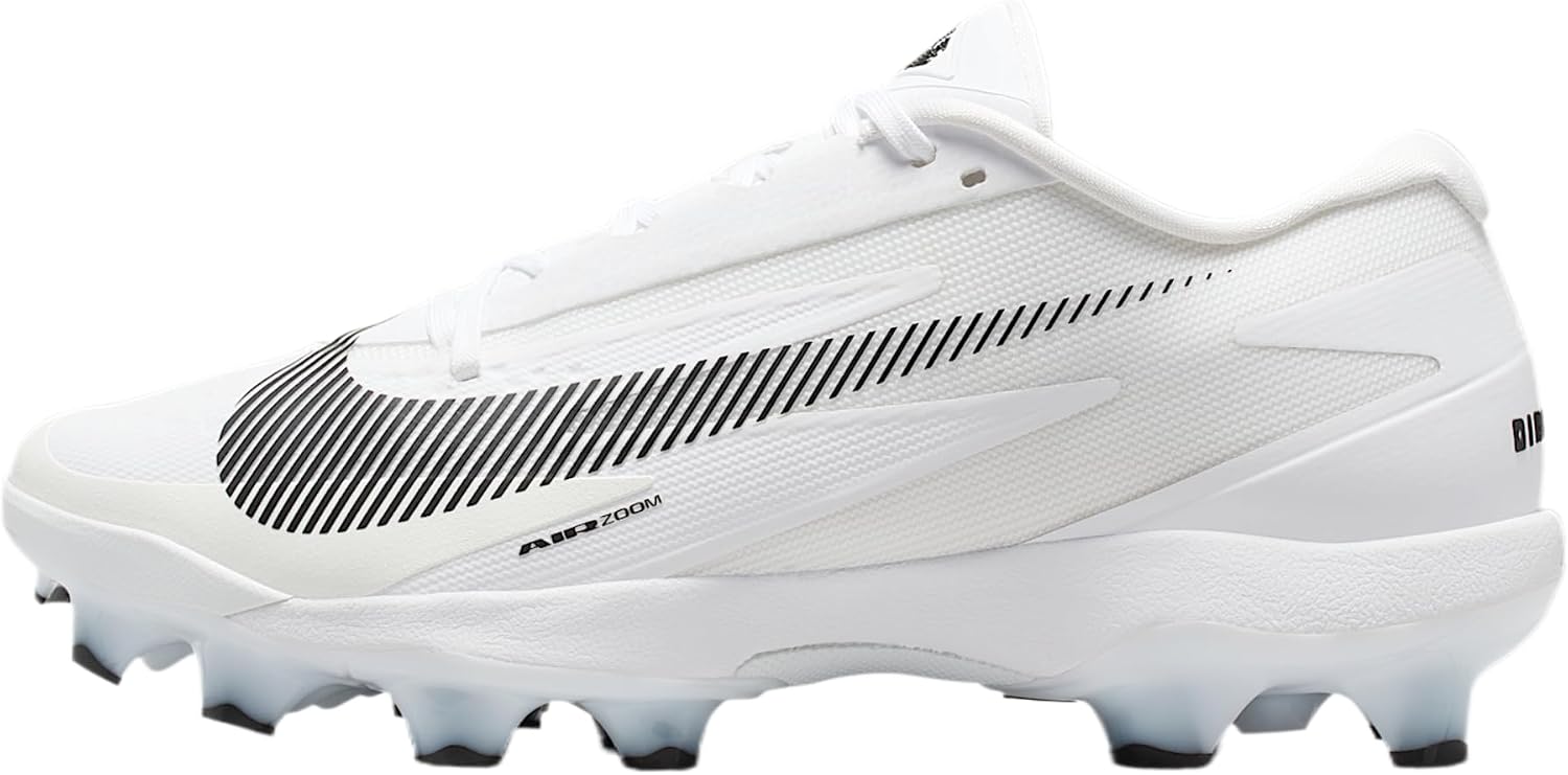 Nike Diamond Standout MCS Baseball Cleats (White/Black)