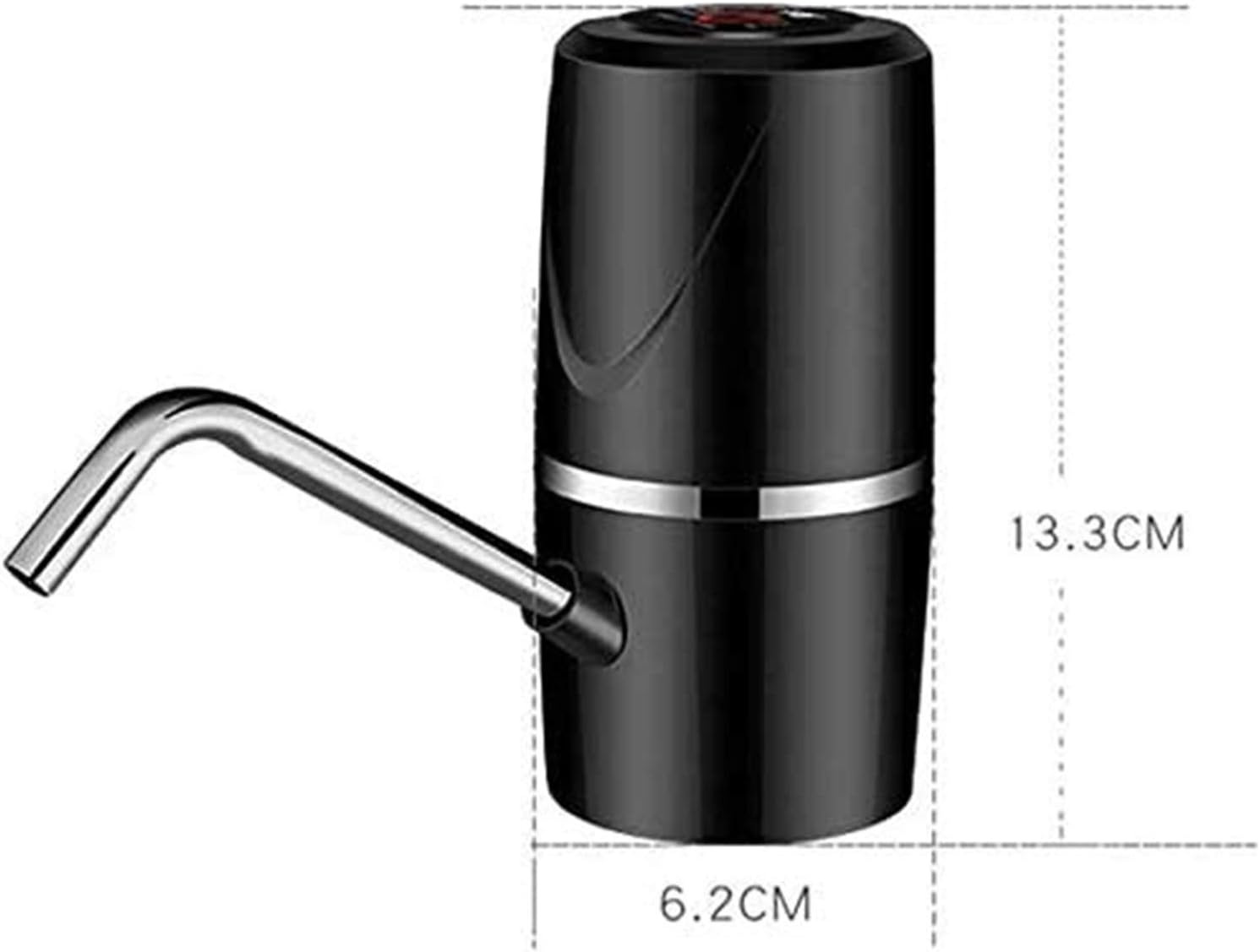 5 Gallon Water Bottle Dispenser USB Charging Automatic Water Bottle Pump Universal Electric Water Dispenser Automatic Drinking Water Bottle Dispenser for 2-5 Gallon