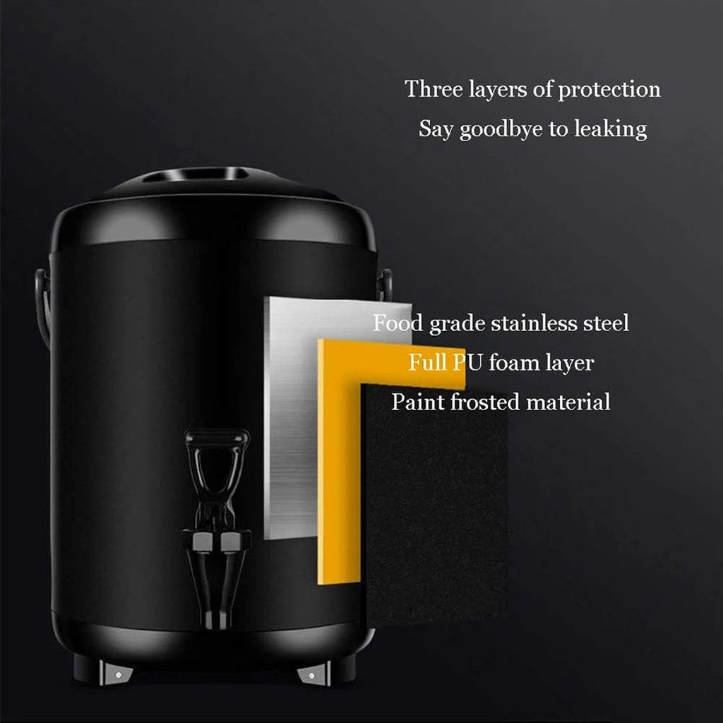 Hot Water Dispensers,Electric Kettles Commercial Coffee Urn Hot Water Pot, Water/Beverage Dispenser for Keep Hot/Cold, Water Boiler and Beverage Warmer for Buffet, Adjustable Temperatur
