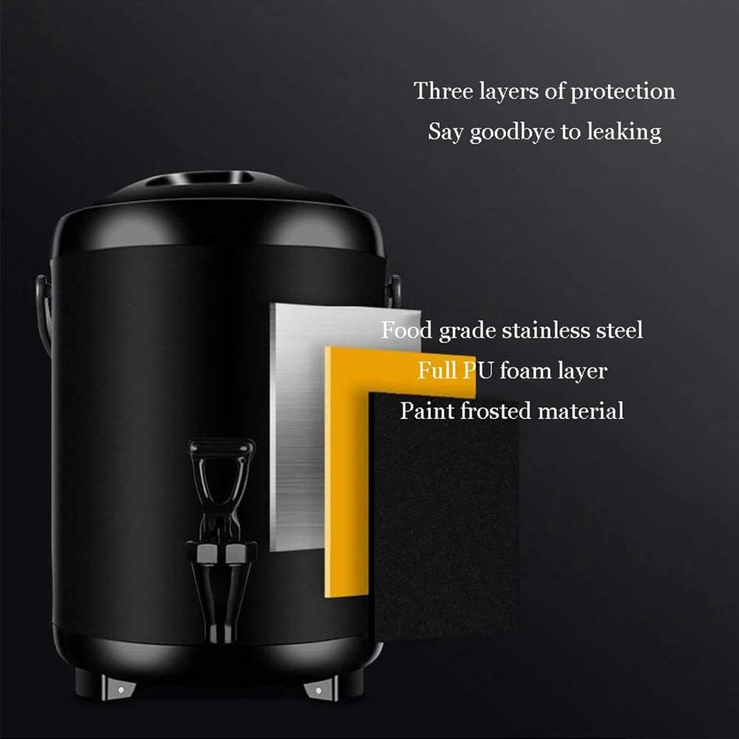 Hot Water Dispensers,Electric Kettles Commercial Coffee Urn Hot Water Pot, Water/Beverage Dispenser for Keep Hot/Cold, Water Boiler and Beverage Warmer for Buffet, Adjustable Temperatur