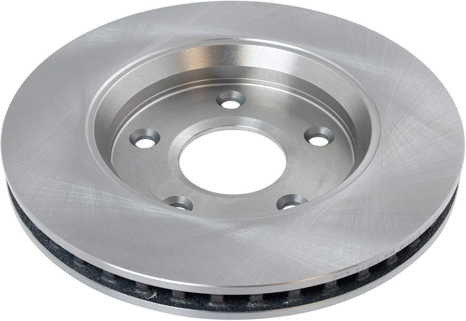 TRQ Front Brake Pad and Rotor Set Ceramic Vented Rotors Compatible with 2008-2016 Chrysler Town and Country 2008-2016 Grand Caravan 2009-2013 Journey 2012-2015 Ram C V 2009-2014 Volkswagen Routan