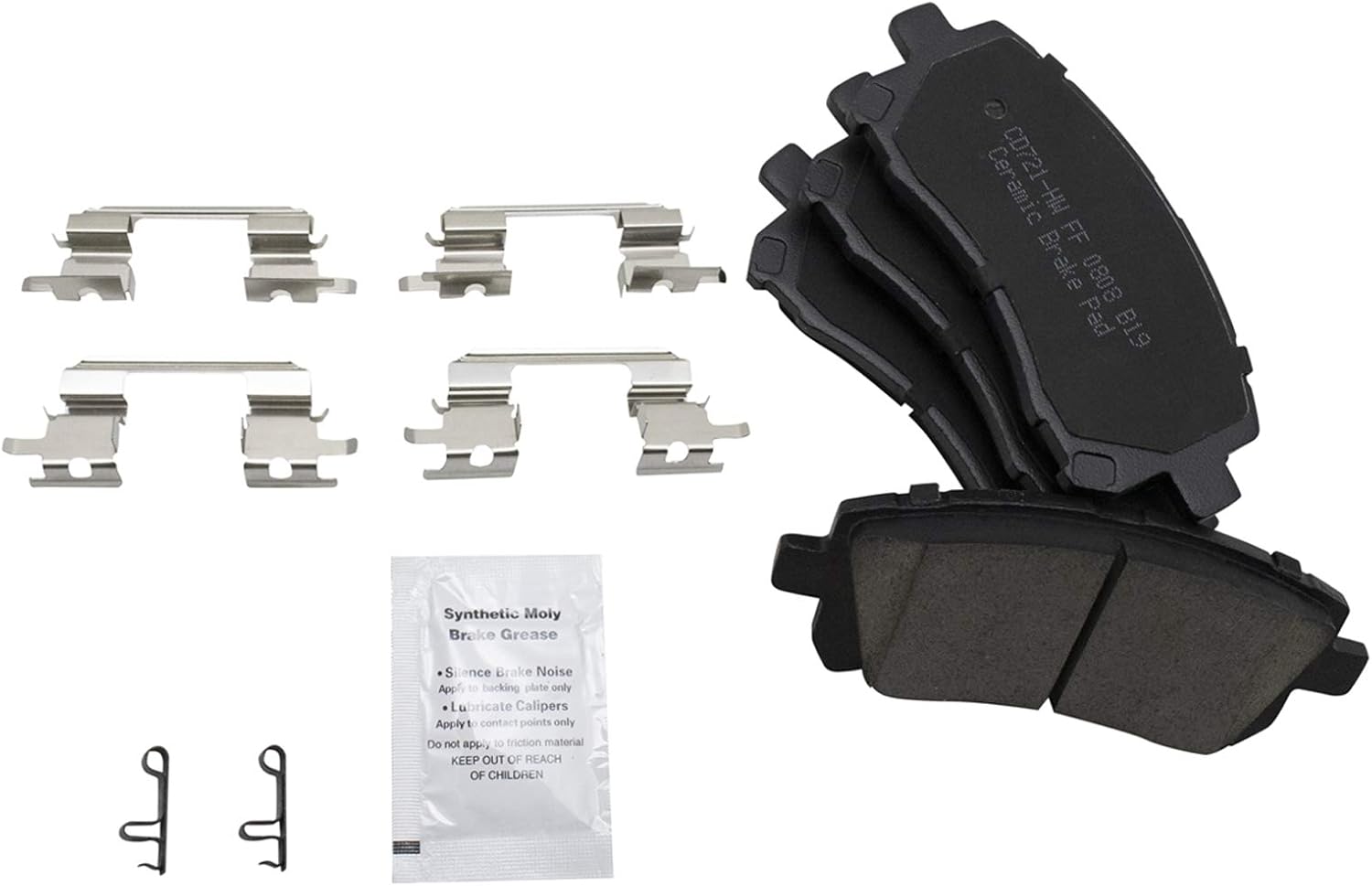 TRQ Front Brake Pad and Rotor Set Ceramic Calipers Compatible with 1998-2002 Subaru Forester 1997-2002 Legacy 1998-2001 Impreza 2000 Outback