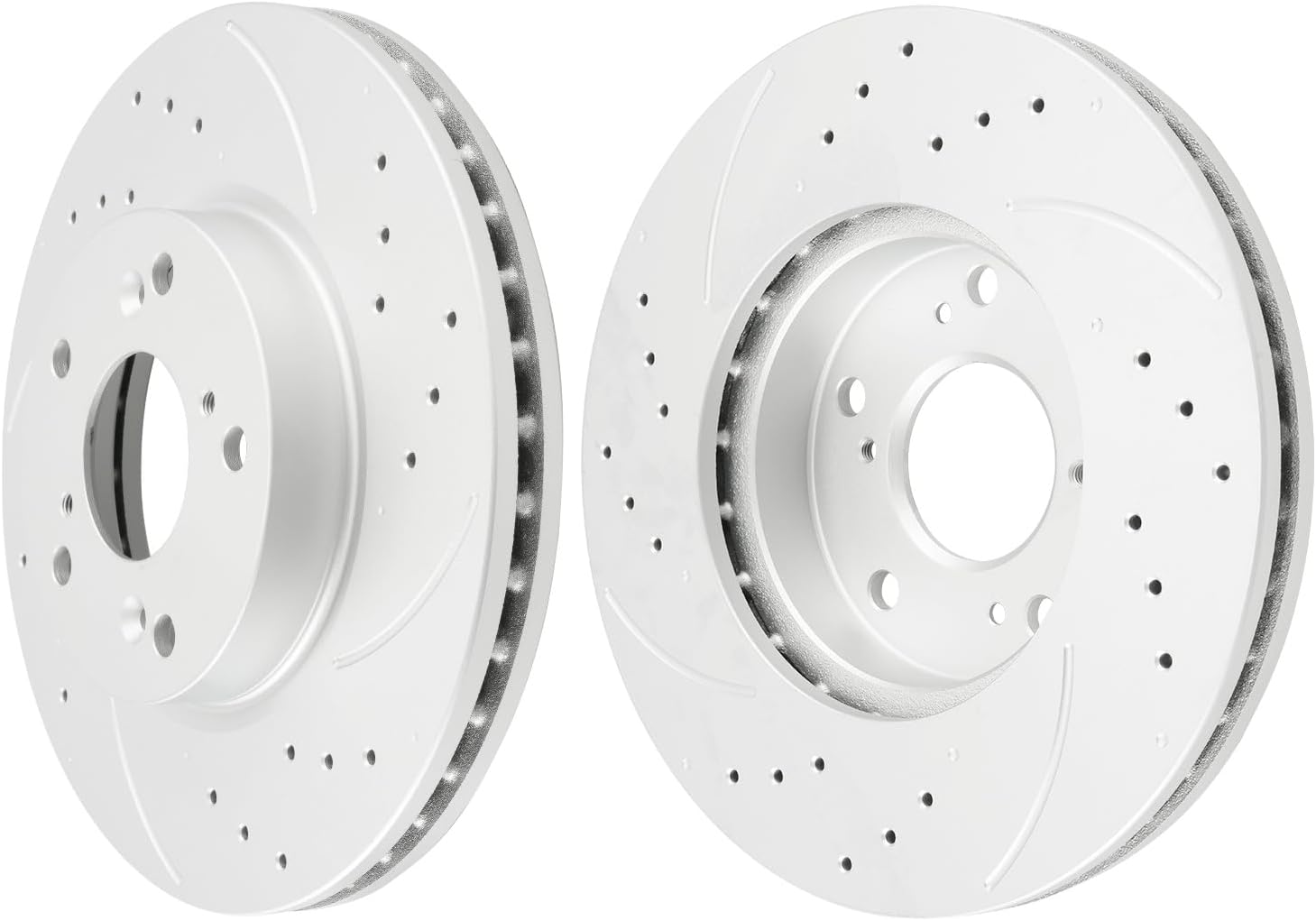 PHILTOP Front Brake Pads and Rotors kit Fit for Honda 2003-2012 2014-2017 Accord, 11' Brake kit Front Brakes Rotors Automotive Replacement Brake kits