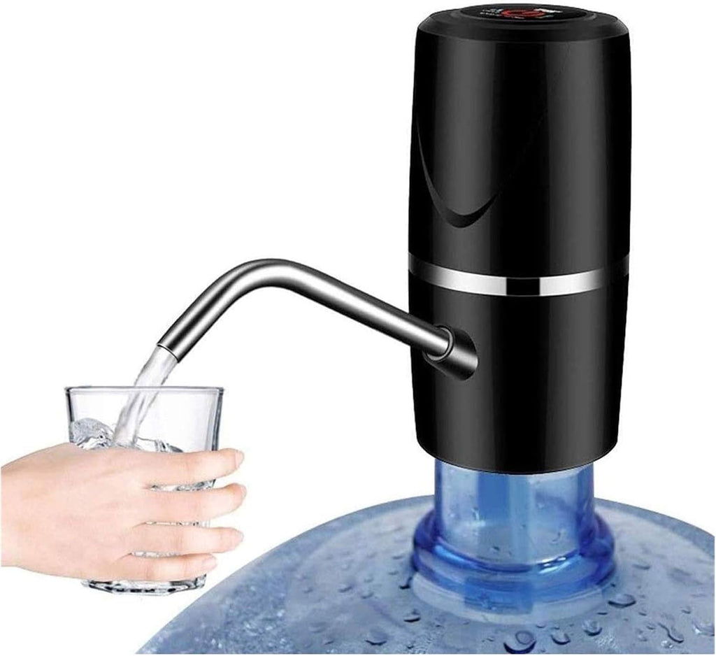 5 Gallon Water Bottle Dispenser USB Charging Automatic Water Bottle Pump Universal Electric Water Dispenser Automatic Drinking Water Bottle Dispenser for 2-5 Gallon