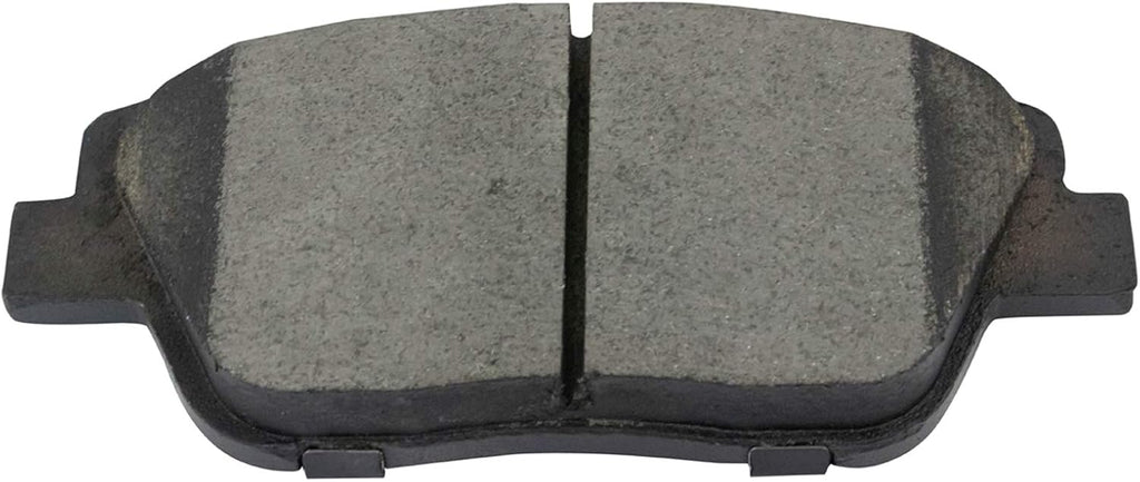 TRQ Front Brake Pad and Rotor Set Ceramic Vented Rotors Calipers Compatible with 2011-2015 Hyundai Sonata 2011-2016 Kia Optima