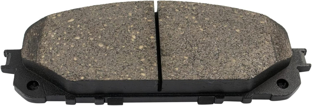 TRQ Front Ceramic Brake Pad and Rotor Set Coated Compatible with 2016-2021 Jeep Cherokee with 330 mm Diameter Front Rotors with Dual Piston Calipers