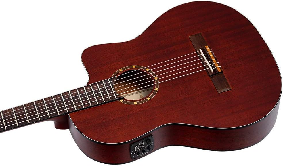 Family Series Thinline Acoustic-Electric Nylon Classical 6-String Guitar w/Bag
