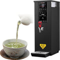 Hot Water Dispenser, 1000W Commercial Hot Water Boiler, 60L/H Large Hot Beverage Dispenser with 304 Stainless Steel Inner, HD LED Screen for Hotels, Restaurants, Bars Black