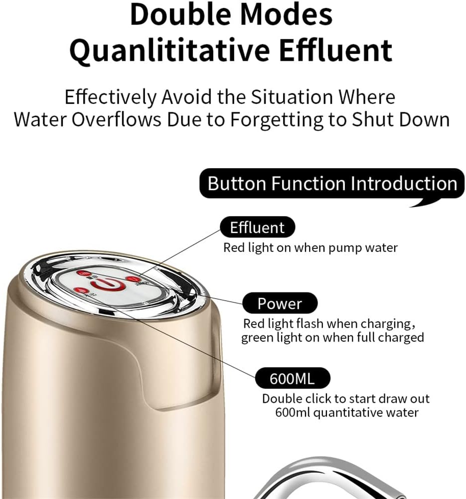 Water Bottle Gallon Drinking Switch Treatment Appliances Automatic Electric Dispenser Pump