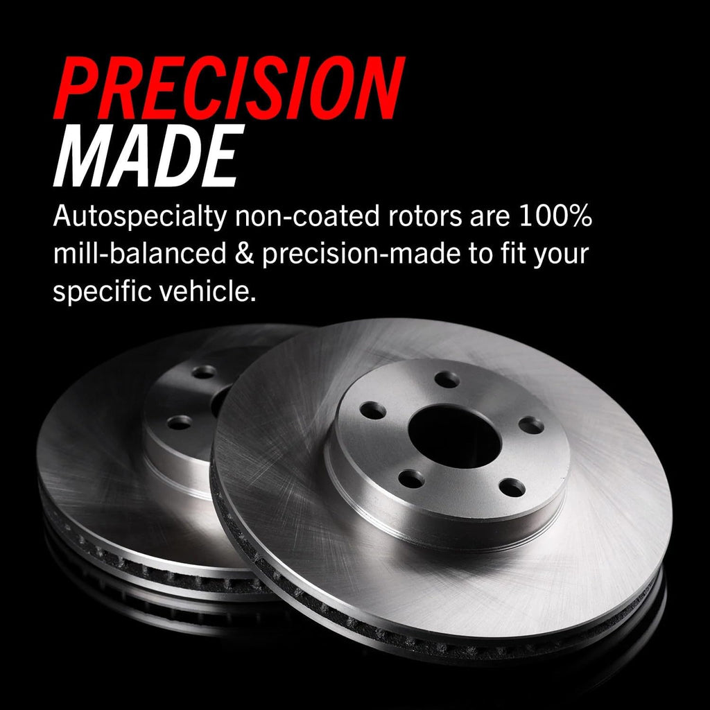 PowerStop Rear Brake Kit for Chrysler Pacifica 2017-24 | Chrysler Voyager 2020-24 - Z17 Ceramic Brake Pads & Disc Rotors Replacement, KOE7845