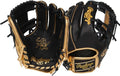 Rawlings Heart of The Hide GOTM June 2024 PROGOLDYVIII 11.5 Inch Baseball Glove Right Hand Throw, Black