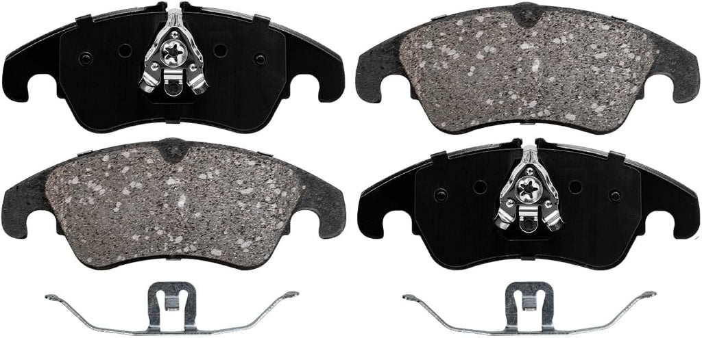 Detroit Axle - 10pc Brake Kit for Audi 2012 A5 Quattro 2012-2013 A5, Disc Brake Rotors Ceramic Brakes Pads with Hardware Replacement : 12.60' inch Front and 12.99' inch Rear Rotors