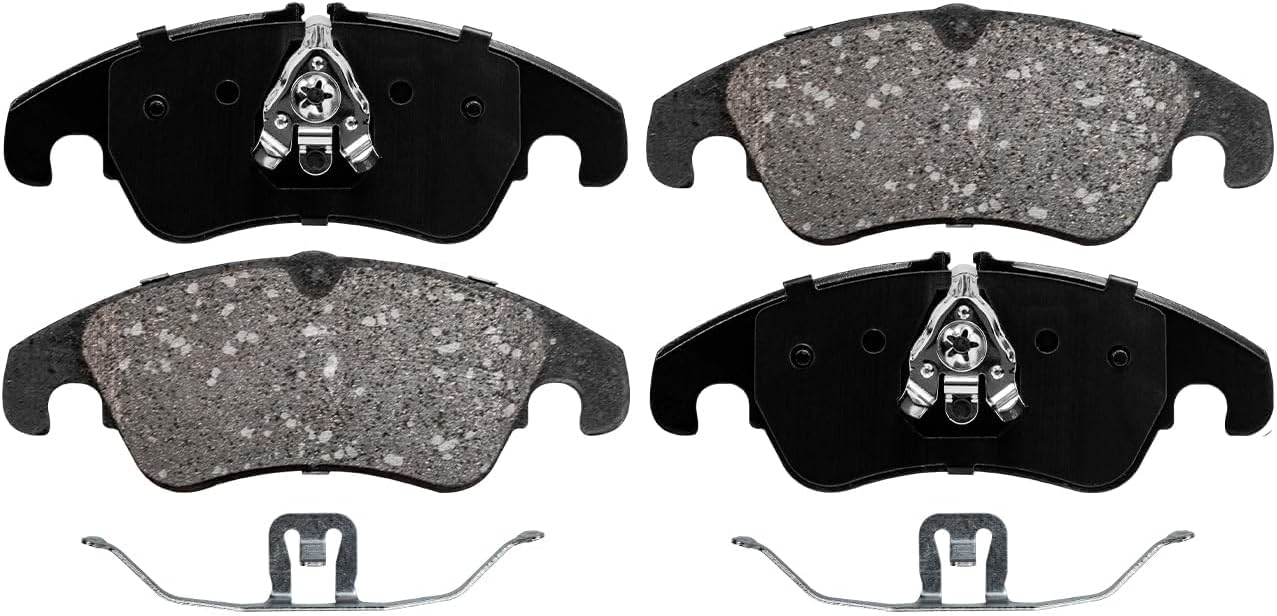 Detroit Axle - 10pc Brake Kit for Audi 2012 A5 Quattro 2012-2013 A5, Disc Brake Rotors Ceramic Brakes Pads with Hardware Replacement : 12.60' inch Front and 12.99' inch Rear Rotors