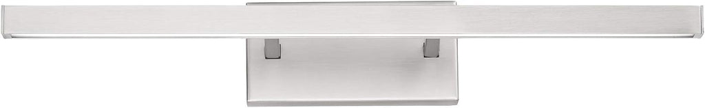 Parallax 18in LED Up or Down Bathroom Vanity or Wall Light 3-CCT 2700K-3000K-3500K Set to 2700K in Brushed Nickel