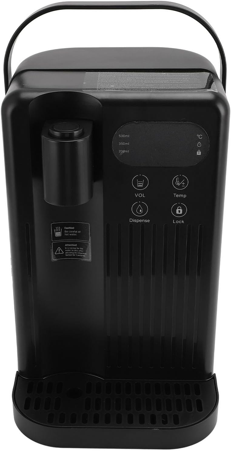 Instant Hot Water Dispenser, Electric Countertop Water Dispenser with Child Lock, 12 Temperature Fast Heating, Removable 3L Water Box (US Plug 110v)