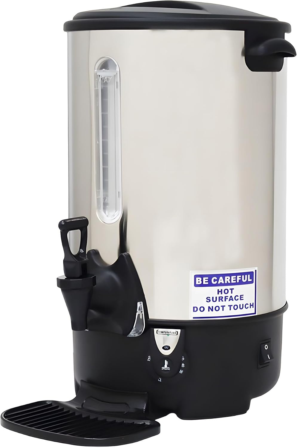 Commercial Grade Hot Water Dispenser 110V Stainless Steel Large Capacity Water Boiler Office Kitchen Electric Kettle for Catering 19.6L
