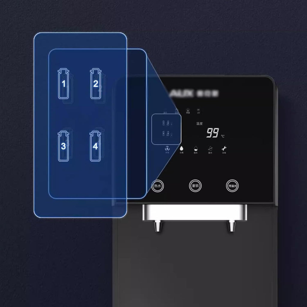 Water Dispenser Commercial Vertical Water Dispenser High Flow Tap Water Filtration Direct Water Dispenser Heating and Filtration Integrated Water Purifier Hot & Cold Water Dispensers