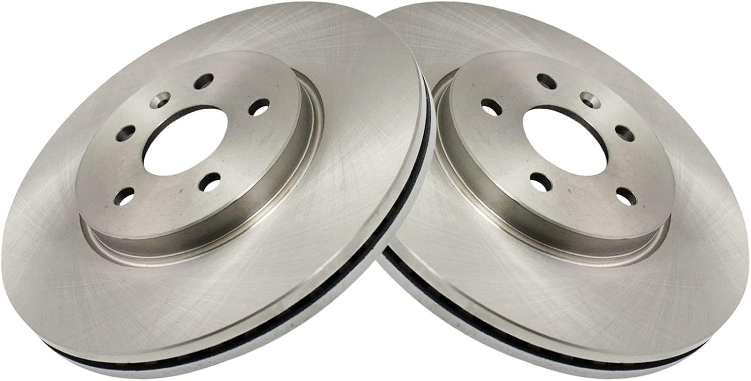 TRQ Front Ceramic Brake Pad and Rotor Set 11.81 in 5-Lug for 2013-2017 Buick Encore 2015-2017 Chevrolet Trax Korea Built Models 1st VIN Digit K 2015-2017 Trax Mexico Built Models 1st VIN Digit 3