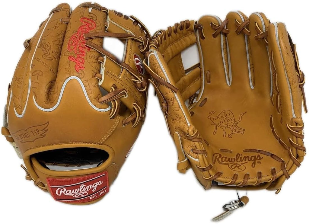 Rawlings Heart of The Hide Baseball Glove Speedshell Design Wallpaper Logo 11.5 Wingtip Right Hand Throw