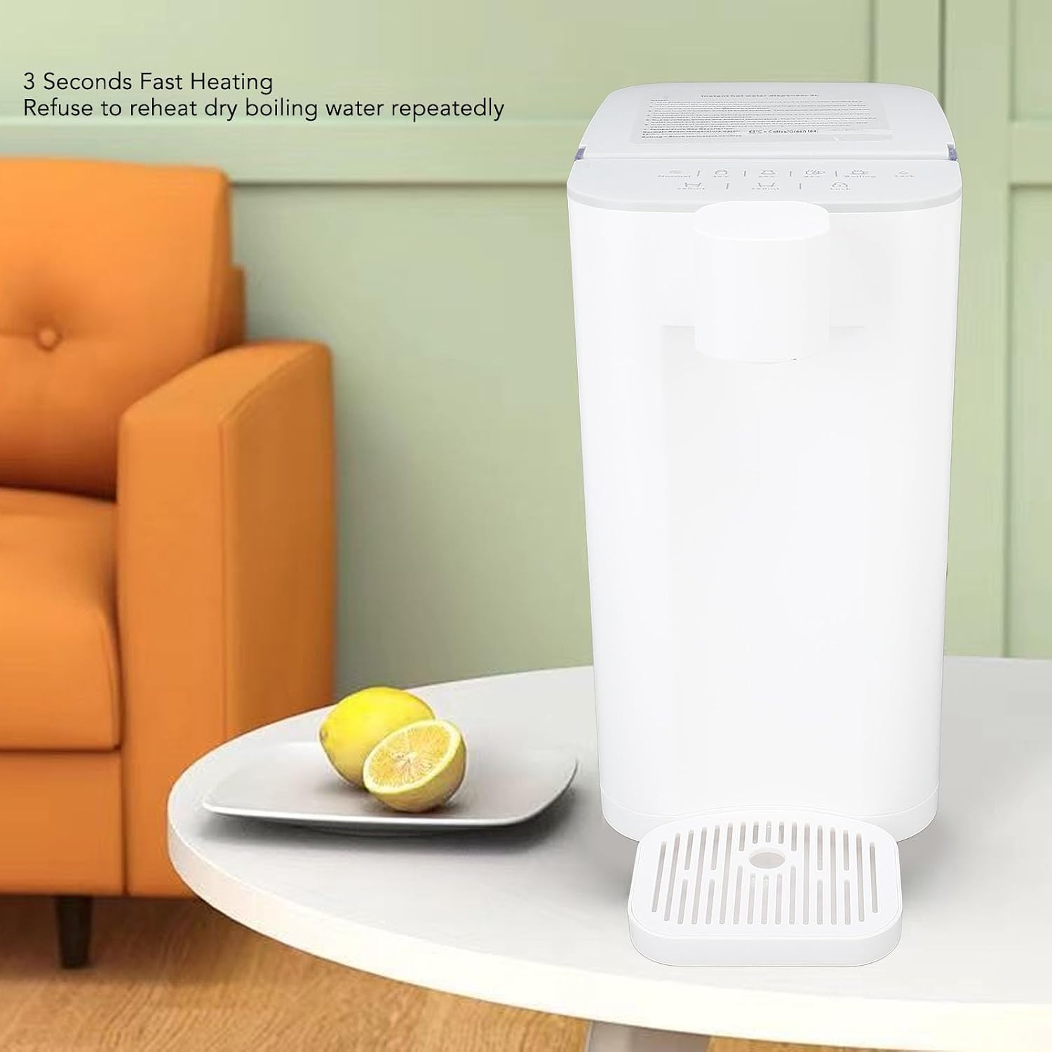ZJchao Hot Water Dispenser, Electric Kettle 2.8L Large Capacity 5 Temperature Settings 3s Quick Heating with Dual Speed Technology Nano Heater for Home Office Hotel (US Plug 110V)