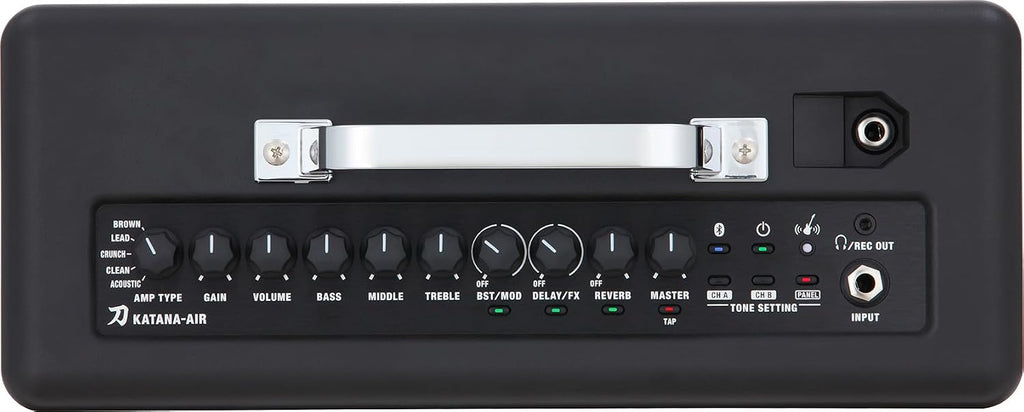 BOSS Katana-Air | Wireless Compact Desktop Amplifier for Guitar, Bass & Acoustic-Electric Guitar & Bass | 5 Amp Characters | Acclaimed Katana Amp & Effect Tones | WL-T Transmitter with Motion Sensing