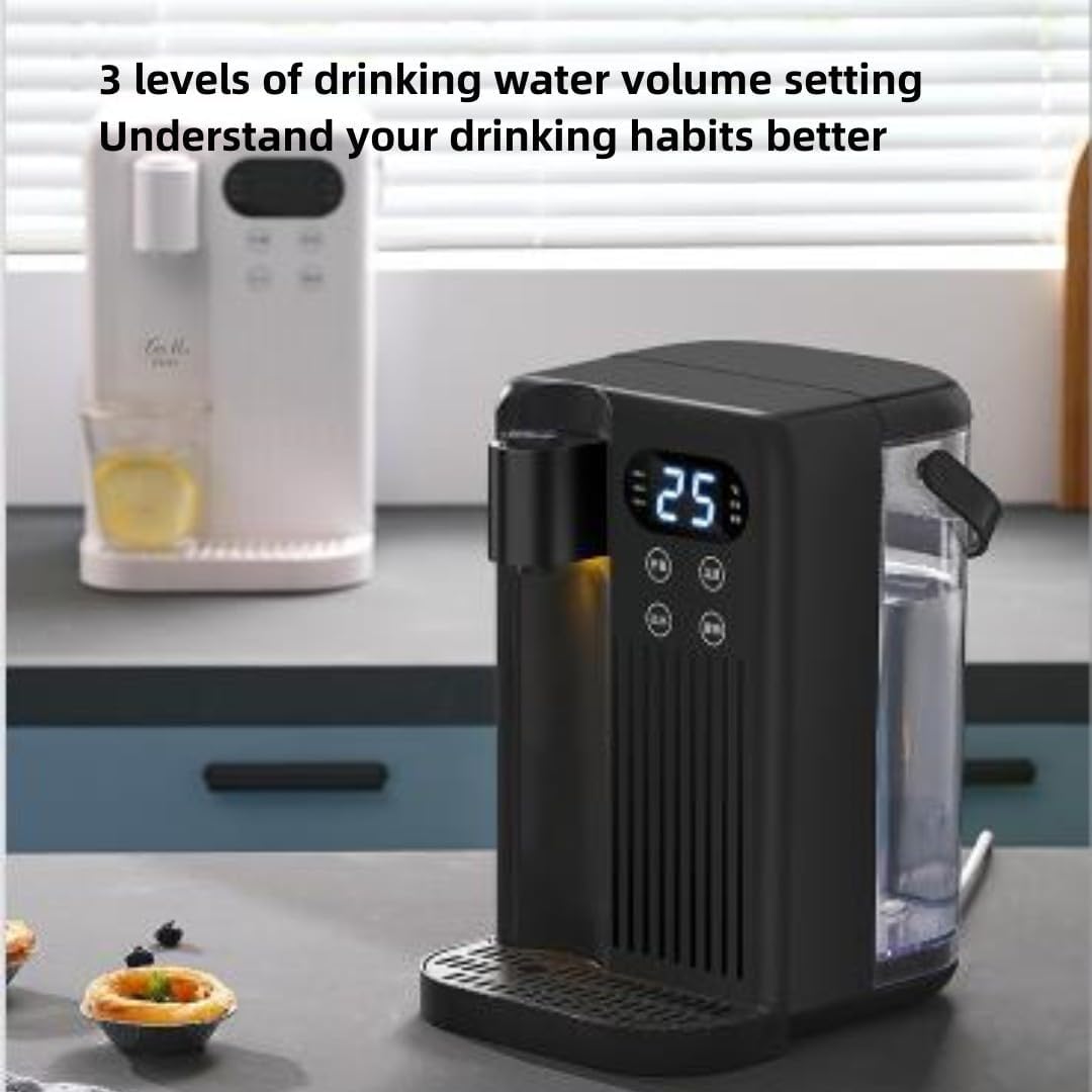 Versatile Hot Water Dispenser，Boil Water for Any Purpose， Enjoy Instant Hot Beverages，Stylish and Efficient Hot Water Dispenser，Perfect for Home or Office (White)