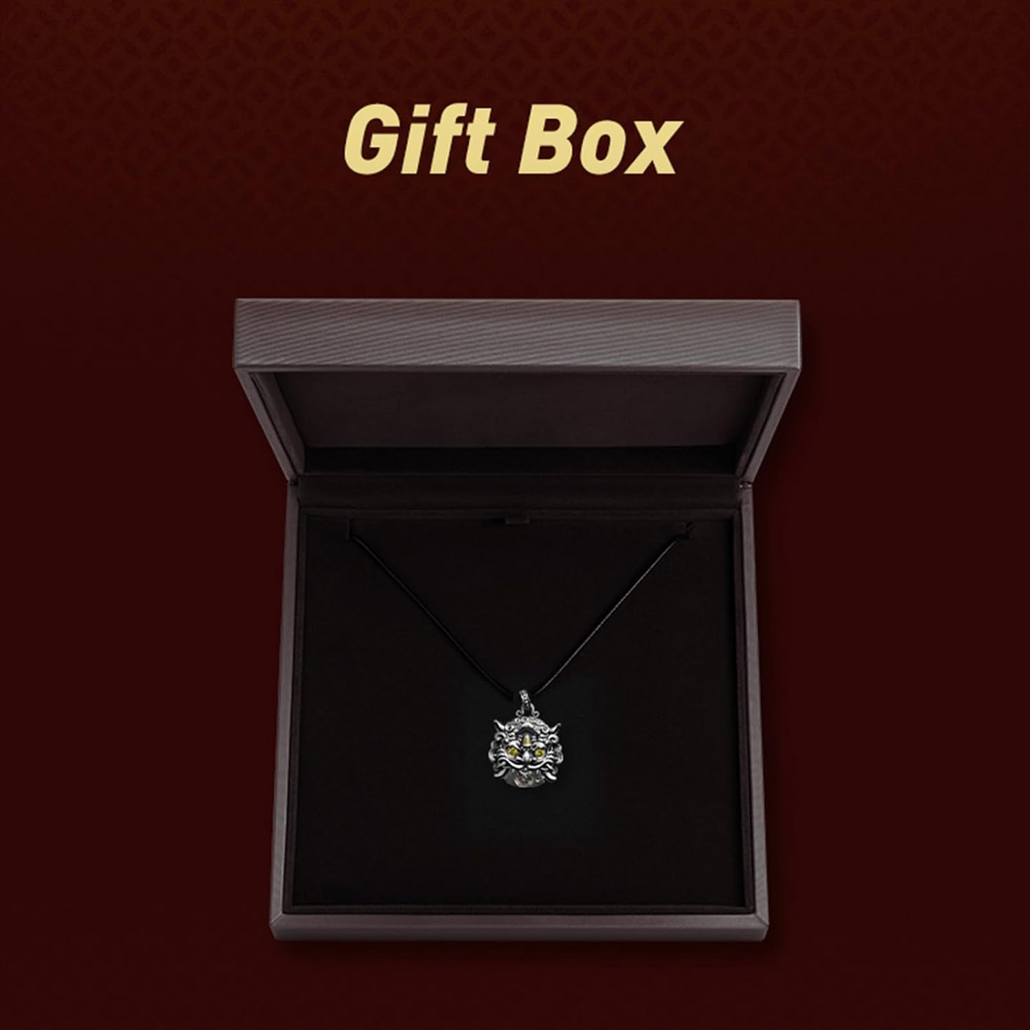 SEA-GULL Seagull Fengshui Pixiu Pendants Antique Finish Cooper+Yellow Zircon Jewelry Watch Movement Necklaces Chain Women Men Wealth Luck, NTHB70000