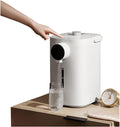 SinSed electric hot water dispenser electric kettle 5L capacity household thermal insulation desktop water boiler double layer multi-mode boiling water white/blue(Color:a), Size