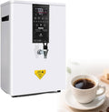 Water Dispenser Countertop,Electric Water Boiler,Office Water Dispenser,304 Stainless Steel,Low Noise,Step-Heating Temperature Control 104-212°ffor Home Office,50l,White-50L