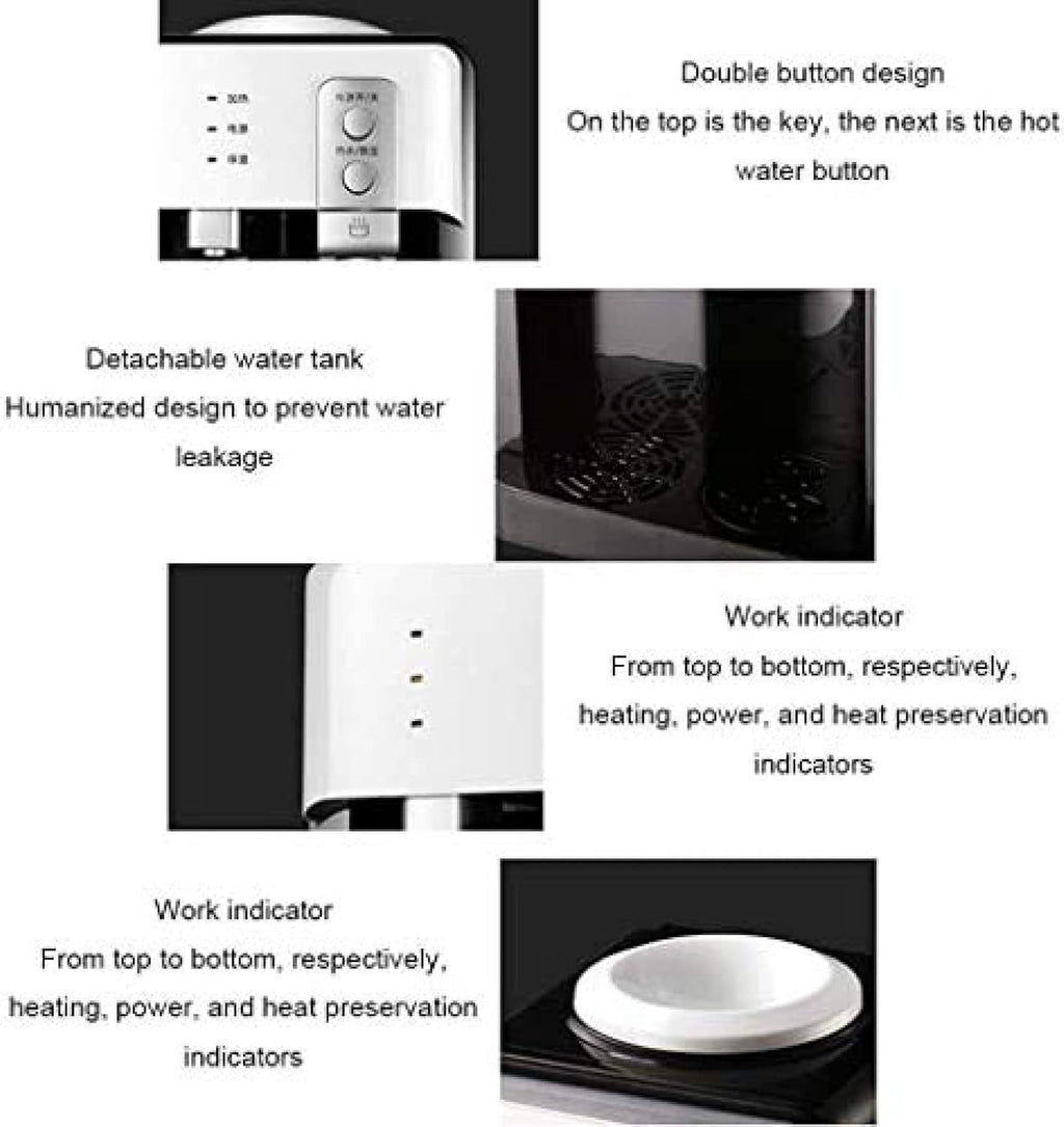 Hot Water Dispensers, Countertop Water Cooler Dispenser - Hot & Cold Water, Coolers Water Cooler Small Appliances Office Water Dispenser Hot Water Desktop Machine