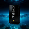 Wall-Mounted Instant Hot Water Dispenser 3000W High Power Electric Water Boiler with Built-in Water Purifier,Adjustable Temperature 40-100°C for Tea,Coffee Black-60L