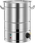 60L Stainless Steel Electric Hot Water Boiler Urn - Large Commercial Coffee Urn with Spigot for Restaurants, Cafes, and Drink Shops - Durable and Efficient Hot Water Dispenser