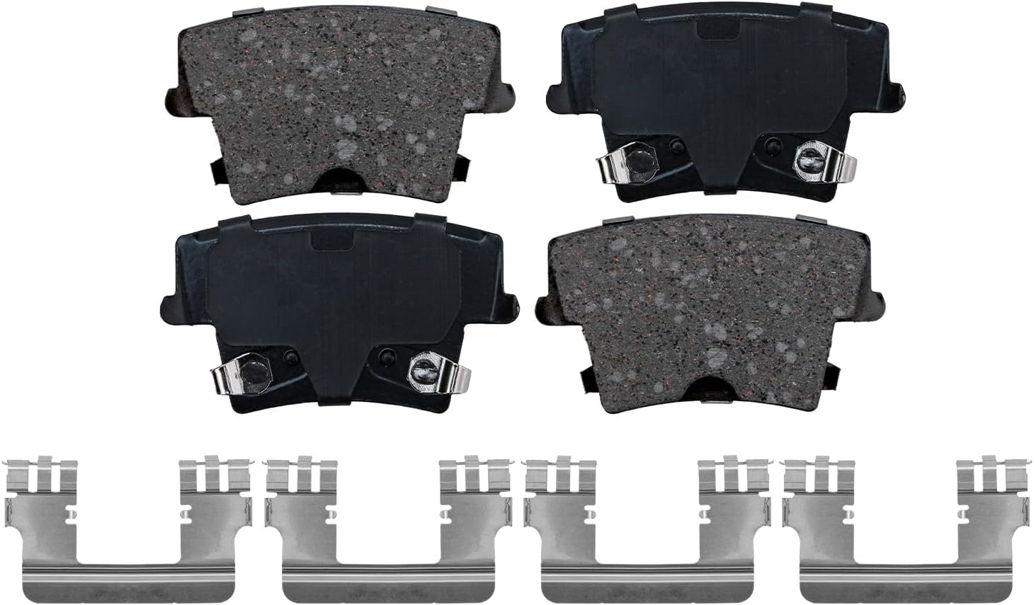 Detroit Axle - AWD Brake Kit for 2007-2020 Dodge Charger 2007-2008 Magnum Disc Brake Rotors Ceramic Brakes Pads Replacement : 13.58' inch Front and 13.78' inch Rear Rotors