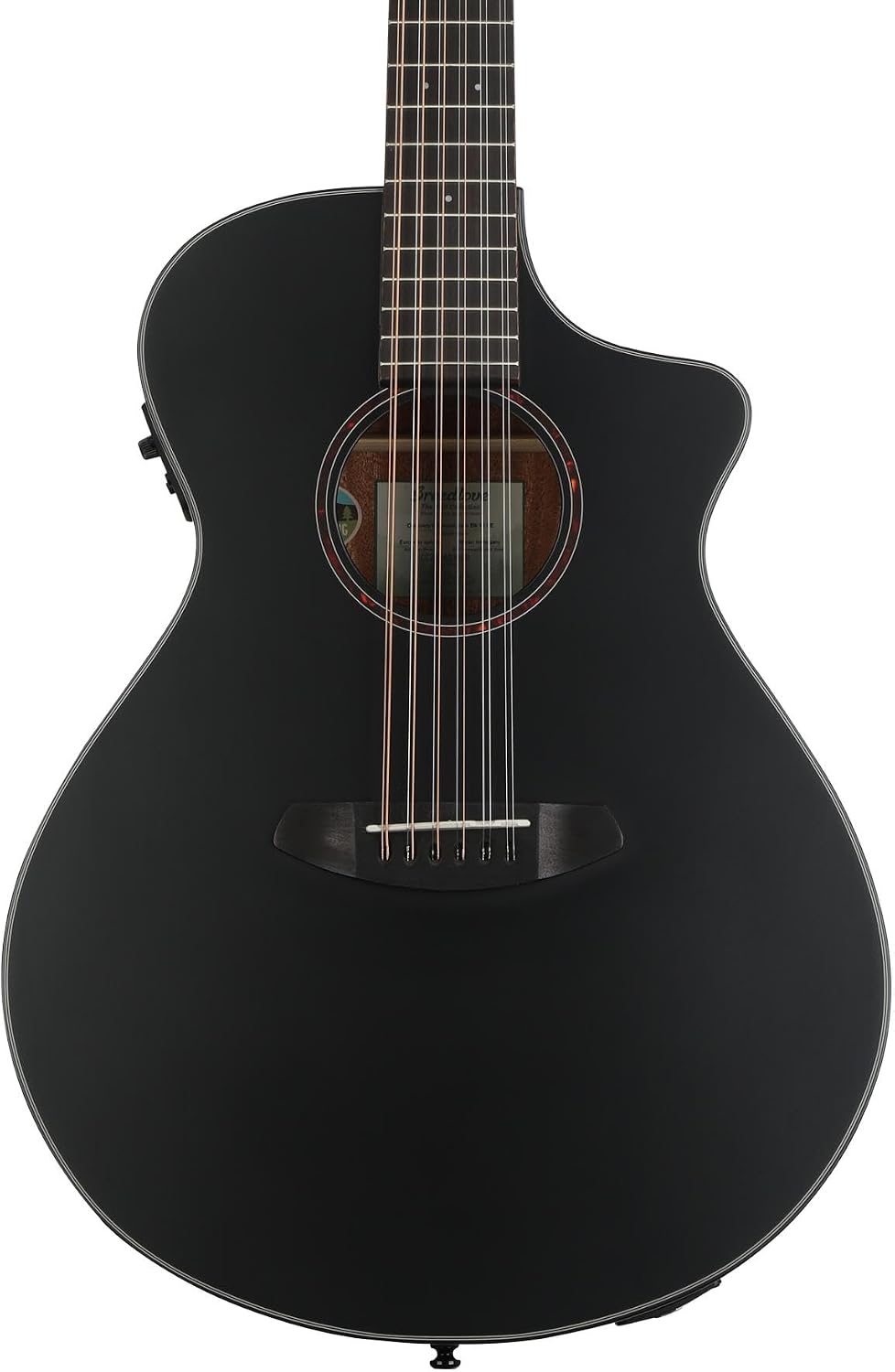 Breedlove ECO Discovery S Concert CE 12-string Acoustic-electric Guitar - Black